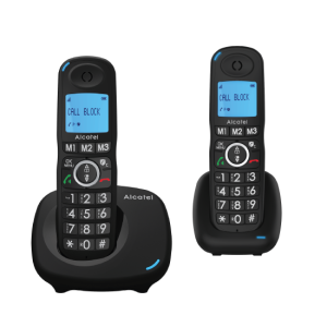 ALCATEL TELEFONO DEC XL535 DUO NEGRO.