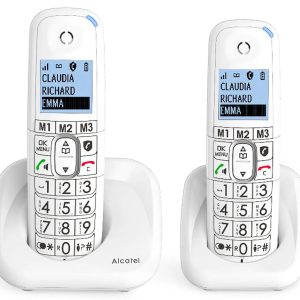 ALCATEL TELEFONO DEC XL785 DUO  WHITE