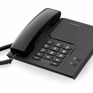 ALCATEL TELEFONO FIJO COMPACTO T26 NEGRO