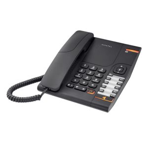 ALCATEL TELEFONO FIJO COMPACTO TEMPORIS 380 BLACK