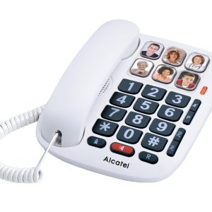 ALCATEL TELEFONO FIJO COMPACTO TMAX10 BLANCO
