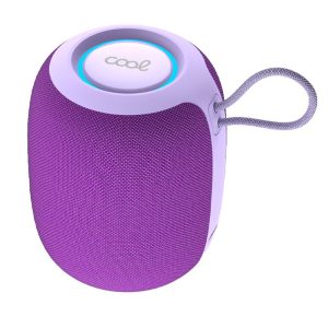 COOL ALTAVOZ BLUETOOTH  MÚSICA 6W CORD TWS VIOLETA