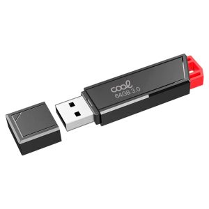 COOL PEN DRIVE USB X64 GB 3.0 LANCER ROJO