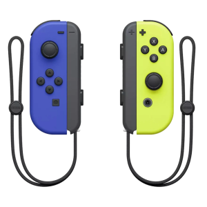 NINTENDO JOY-CON (SET IZDA/DCHA) AZUL / AMARILLO NEÓN