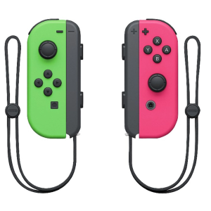 NINTENDO JOY-CON (SET IZDA/DCHA) VERDE NEÓN/ROSA NEÓN